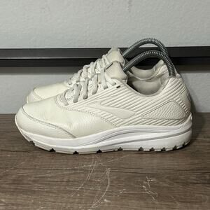 Brooks Addiction Walker 2 Women’s Athletic Walking Shoes Size 6.5 White (Wide)